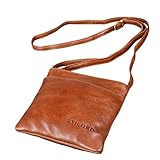 Diese kleine Umhängetasche Damen Leder ist optimal nutzbar als Umhängetasche, Ausgehtasche, Freizeittasche, Handtasche Leder