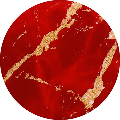 JIAXIUFEN TPU Gel Silicone Protettivo Skin Custodia Protettiva Shell Case Cover Per Apple iPhone 7 / iPhone 8 - Red Marmo Design