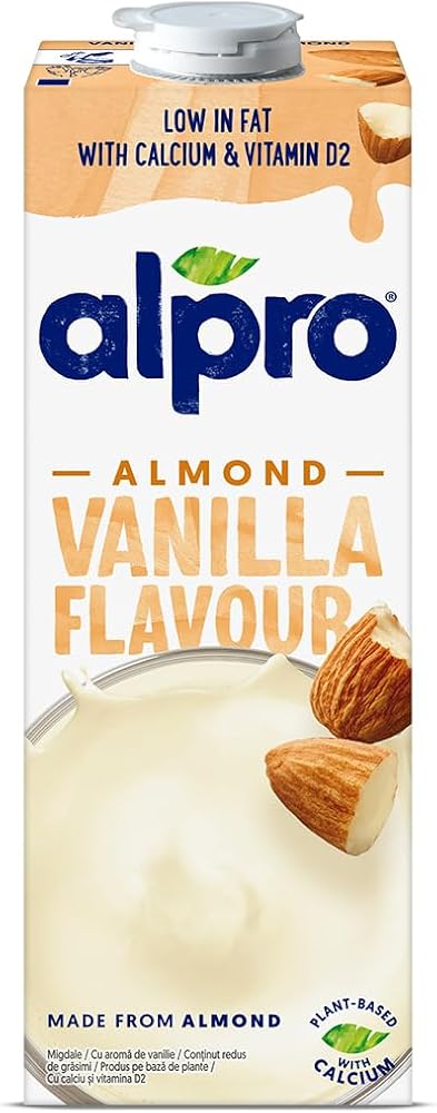 Alpro Badem Vanilya Bitki Bazlı İçecek 1000 ml