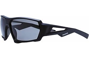 ‎NAKED OPTICS NAKED Optics Sportbrille für Damen & Herren CHARGE – Unisex Fahrradbrille für Herren & Damen mit robustem TR-90 Rahmen – Rutschfeste Schnelle Brille mit UV 400 Schutz