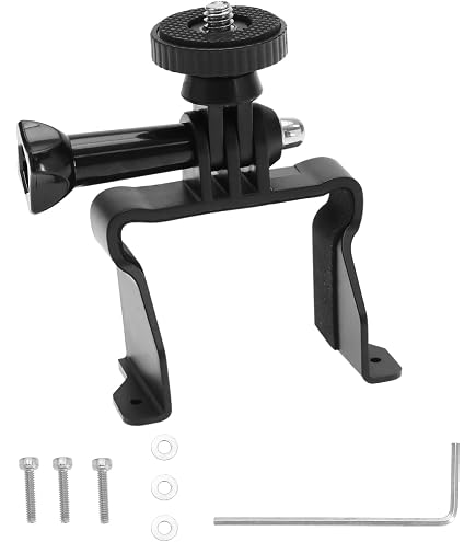 Support Extension Pour Drone DJI FPV - Permet De Fixer Une Caméra Externe (type GoPro) Sur Le Dessus