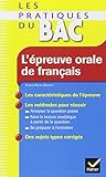 L'épreuve orale de français