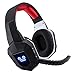 Produktbild Bligli drahtloses Headset 2.4Ghz optisches Geräusch, Das USB-Spiel-Kopfhörer mit Mic für Xbox 360, Xbox ONE, PS4, PS3, PC annulliert (Red) (Black)