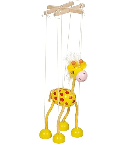 Goki Marionette Katze – Bewegliche Spielpuppe Zur Förderung Der Feinmotorik