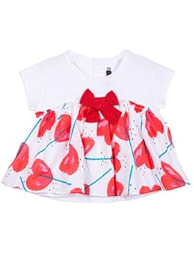 Catimini Mädchen T-Shirt TS MC Volants