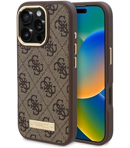 CG MOBILE Guess GUBKP16S4GMGGR Coque Pour IPhone 16 6,1" Noir