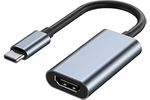 MINDORLEN USB C to HDMI Adapter for Monitor, 4K HDMI to USB C Laptop Docking Stations for MacBook Pro, USB Type C to HDMI Cable for iPad Air, USBC to HDMI Dongle for Chromebook XPS TV etc