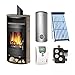 Produktbild Oranier Komplett761487Solar Polar Aqua Wasserführender Kaminofen Stahl Schwarz Grappa Komplett-Set + Solarthermie-Set 2 (11 m²)