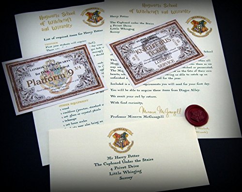 ¿Quieres una carta de Hogwarts de Harry Potter 