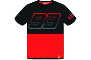 Marc Marquez Camiseta 93 Negro Rojo XXL