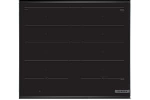 ‎BOSCH Bosch PXY675DC1E Serie 8 Induktionskochfeld (autark), 60 cm breit, FlexInduction freie Platzwahl, MoveMode voreingestellte Leistungsstufen, PerfectFry Bratsensor, PowerBoost schnelleres Kochen