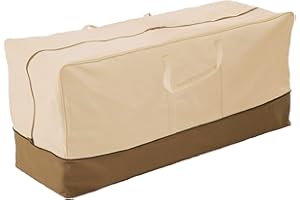 CHEYLIZI Borsa per cuscino da giardino, grande imbottitura, 420D, Oxford, impermeabile, borsa per il trasporto per cuscini, materasso, albero di Natale, 152 x 71 x 51 cm