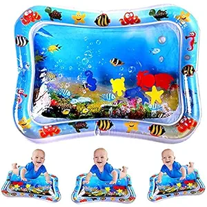 EYESIGN Children Water Play Mat Infant Tummy Time Playmat Toddler Fun Activity Play Center Ice Pad Early Development for 3 6 9 Month Baby