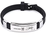 Yellow Chimes Bracelets for Girls and Boys BTS Bracelet for Girls & Boys Silver Toned BTS Band Exquisite Signature Jung Kook 