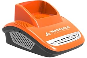 Yard Force 40V charger suitable for all garden power tool products in GR 40 range.