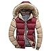 Produktbild Daunenjacken Herren UFODB Baumwollmantel Männer Windbreaker Casual Warm Hooded Winter ReißVerschluss Mantel Jacke Windjacke KapuzenmäNtel Outwear
