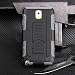 Produktbild Galaxy Note 3 Schutzhülle, Cocomii® [HEAVY DUTY] Galaxy Note 3 Robot Case **NEUE** [ULTRA ZUKUNFT RÜSTUNG] Premium Gürtelclip-halfter Ständer Hülle [MILITARY DEFENDER] Voller Körper Robuste Dual Layer Hybrid Schutzabdeckung Cover Bumper Case [COCOMII GARANTIE] ::: Der Ultimative Schutz Vor Stürzen Und Auswirkungen Für Ihr Samsung Galaxy Note 3 N9000 N9002 N9005 N900A N900V N900P N900T :::  (Black/Gray)
