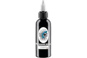 Tattoo Ink Black Stick and Poke, Tribal True Black Liner Tattoo Ink, UMIKAkitchen - Profesjonalny tusz do tatuażu, wegańska trwała farba do ciała, podbarwione akcesoria do tatuażu (czarny) (60ml)