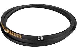 sourcing map A90 Courroies Trapézoïdales d'Entraînement 90" Longueur Intérieure 13mm Largeur 8mm Épais JIS Courroie de Transmission en Caoutchouc à Section A Standard