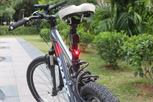 Helles Bike Licht set-300lumens USB wiederaufladbare Bike Light + USB wiederaufladbare Aluminium Bike ? Perfekt Rücklicht Fahrradlicht-Set für alle Bike, einfach zu installieren, notool erforderlich. - 7