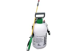 FASTWRITE GardMax® 8L Pump Action Pressure Sprayer - use with water, fertilizer or pesticides - Next Day Delivery
