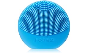 FOREO LUNA play dispositivo per la pulizia del viso sonico Aquamarine, ultra portatile ed impermeabile