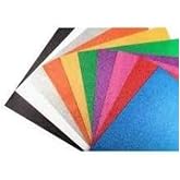 S&uuml;dor 50X70 Simli Fon Kartonu 10 Karışık Renk