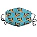 Produktbild Face Masks with Design, Anti Dust Face Mouth Cover Mask, Anti Germ/Flu/Air Protection Cute Earloop, Washable and Reusable Mouth Cover (Flying Mallard Ducks)