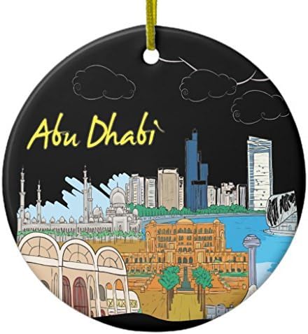Abu Dhabi Metal Ornament Circle