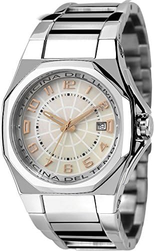 Officina del Tempo   Watch Analogue Display and  Strap OT1028/03WG_Madreperla