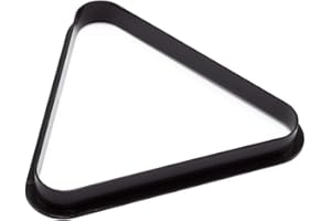 BILLARES Y DARDOS CAMARA Triángulo para Bolas de Billar Americano de plástico, tamaño Profesional para mesas de Billar