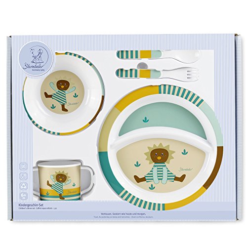 Sterntaler 6801623 Set Geschirr/Besteck Leo