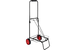 T-LOVENDO.ES Carro Playa Multiusos Transporte Plegable Estructura Metálica Ligera Ruedas Grandes Resistentes Porta Neveras Sillas Sombrillas Maletas Compacto Estable Ergonómico Duradero Versátil Exterior Camping