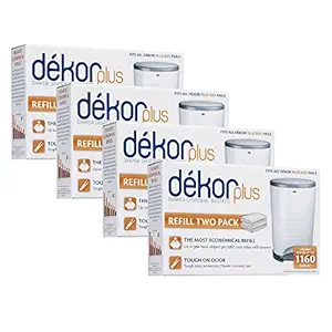 Diaper Dekor Plus Refills, 8 Count