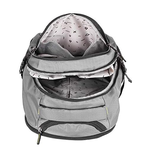 NOVEX Pacific 35 Litre Water Resistant Laptop Trolley Bags for Travel with 3 Compartments 15.6" Roller Case for Office Travel Bag for Men & Women | 2 Wheels Trolley Backpack Laptop - Image 6