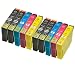 Produktbild 10 Patronen kompatibel XL für Epson T2701 - T2704 Workforce Epson WF3620DWF WF3640DTWF WF7110DTW WF7610 WF7620 DTWF