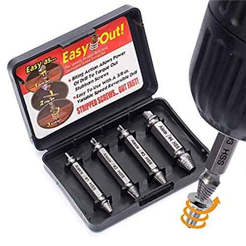DIY Crafts Multi Utility Set, Style No # 1, Repair 4X Double Side Damaged Screw Extracto (Multi Utility Set, Style No # 1)