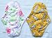 6 Pieces 10 Inch Regular Charcoal Bamboo Mama Cloth/ Menstrual Pads/ Reusable Sanitary Pads - You Choose 6 From 17 Designs and Send the Message to Me