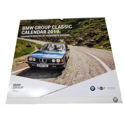 Price comparison product image BMW Genuine Wall Calendar 2017 Classic