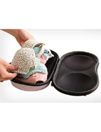Deluxe Women's Underwear Case Travel Portable Storage Bag Box Protect Bra Panty Lingerie Organizer (Colour May Vary)