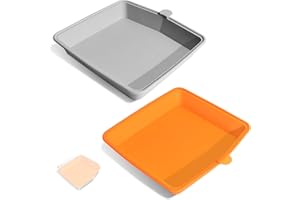 SAFBBCUE 62006 Silikon-Fetteinlagen für Napoleon TravelQ 285 Sreies Napoleon TravelQ PRO285-BK Q285X-RD-1-A PRO285X-BK TQ285-BL-1 TQ240-BL Grillzubehör, Napoleon 285 2-Brenner-Fettfänger, 2 Stück