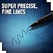 Rimmel London Scandaleyes Precision Micro Eyeliner, 1.1 ml, Black