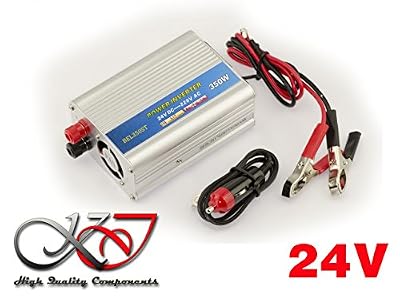 KALEA INFORMATIQUE Convertisseur de Tension 24V en 220V (inverseur AC - DC) - PUISSANCE 350 WATTS (600W en Crête)
