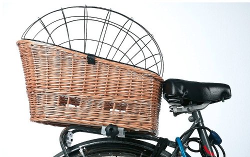 Preisvergleich Produktbild KARLIE Fahrradkorb VOLLWEIDE mit Schutzgitter für den Gepäckträger