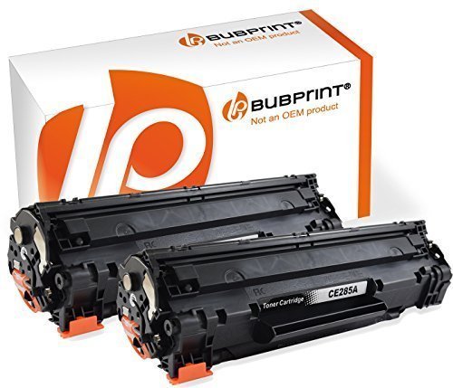 2x Toner black kompatibel für HP CE285A