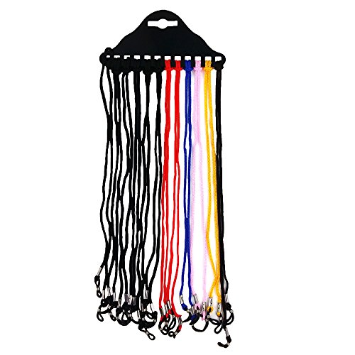 12 Stück Brillenbänder ,- Ketten, Band, Kette mit Stopper, 60cm