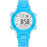 Spectrum Premium Silicone Lanyard Waterproof Young-Child Digital Wristwatch 8201L