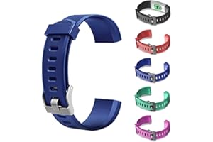 AGZHU Bracelet de rechange réglable, bracelet coloré de rechange pour montre intelligente ID115Plus HR