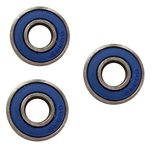 608 Ball Bearing,Pack of 3pcs Omiky Steel Ball Bearing for Tri Fidget Spinner EDC Finger Spinner Toy (Blue) 608 Ball Bearing,Pack of 3pcs Omiky Steel Ball Bearing for Tri Fidget Spinner EDC Finger Spinner Toy (Blue)