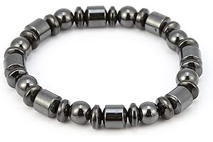 ‎SONEW Sonew 5 Stk Unisex Magnetarmband Magnetische Therapie Armband für Gewichtsverlust Gesundheitswesen, Schwarz